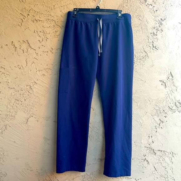 Figs Pants & Jumpsuits Figs Straight Leg Scrub Pant Navy Medium